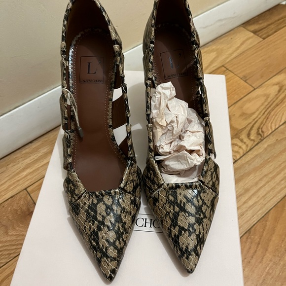 L'autrechose high heels. Size 37 USA.Leather. - Picture 5 of 8